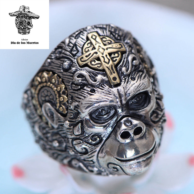bague mexicaine dia de los muertos