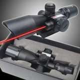 lunette avec point rouge laser