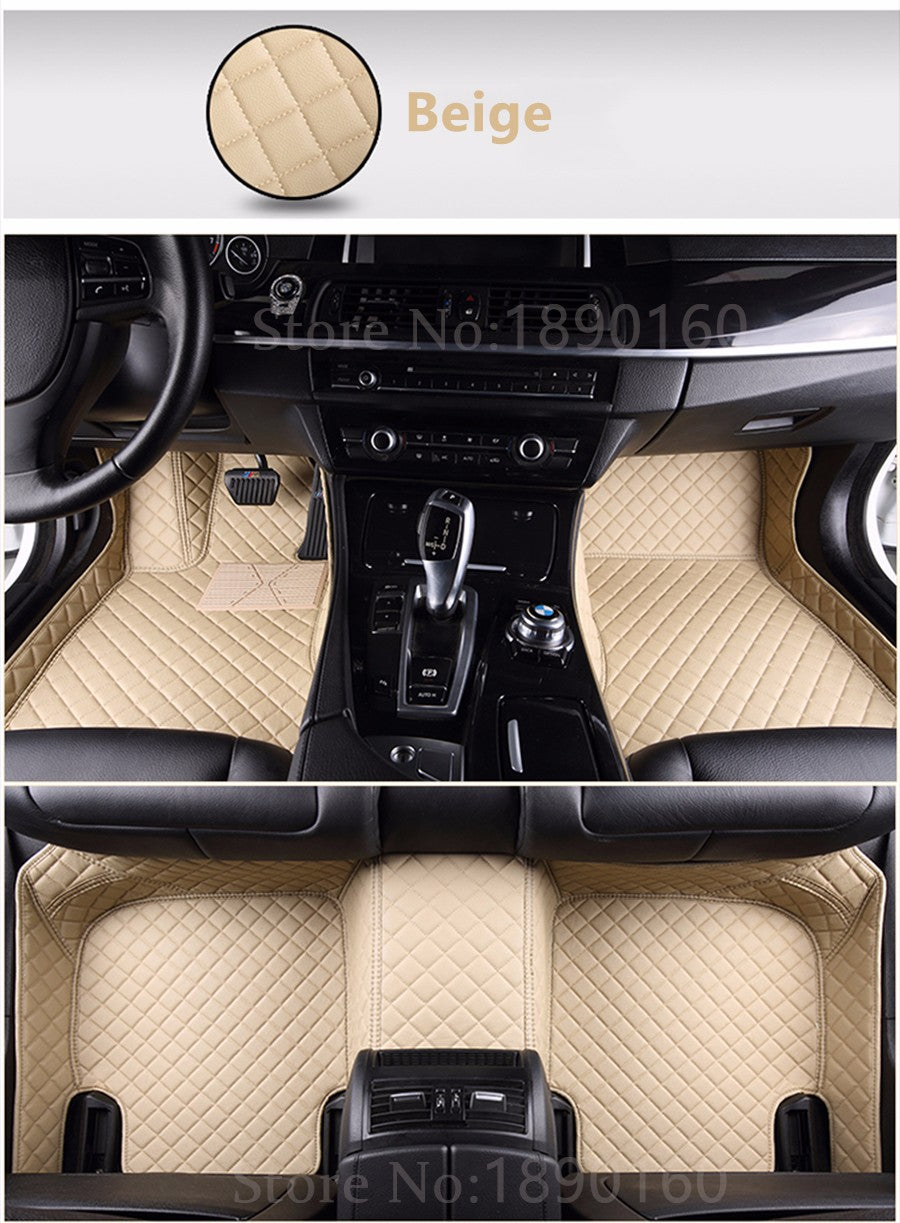tapis de sol beige pour voiture