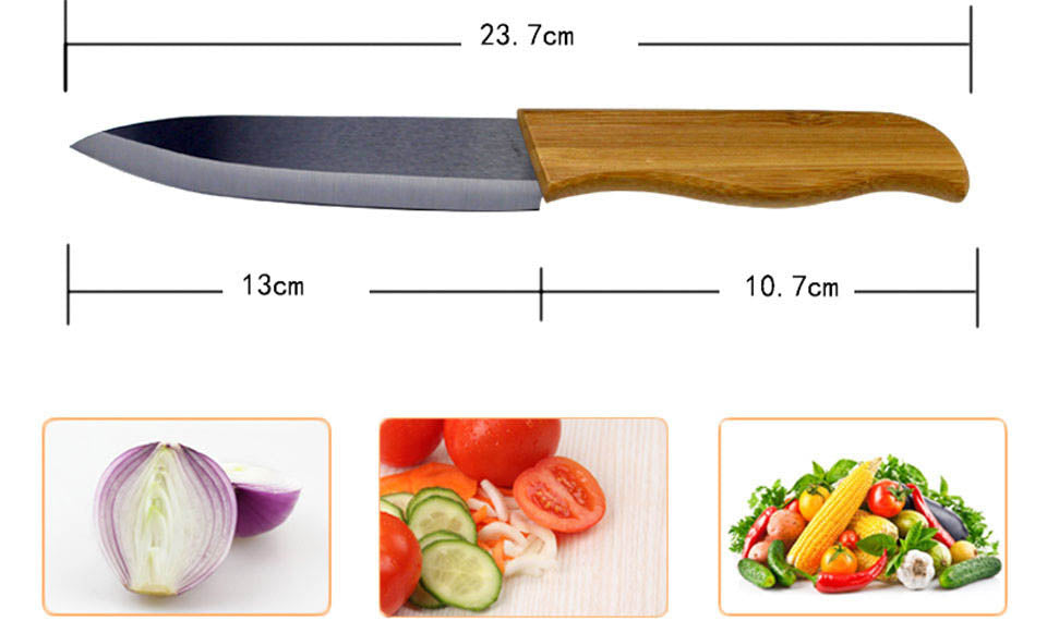 Lot de couteaux japonais en céramique pas cher
