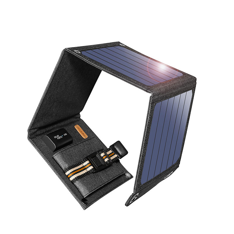 Carnet chargeur solaire USB 14 W