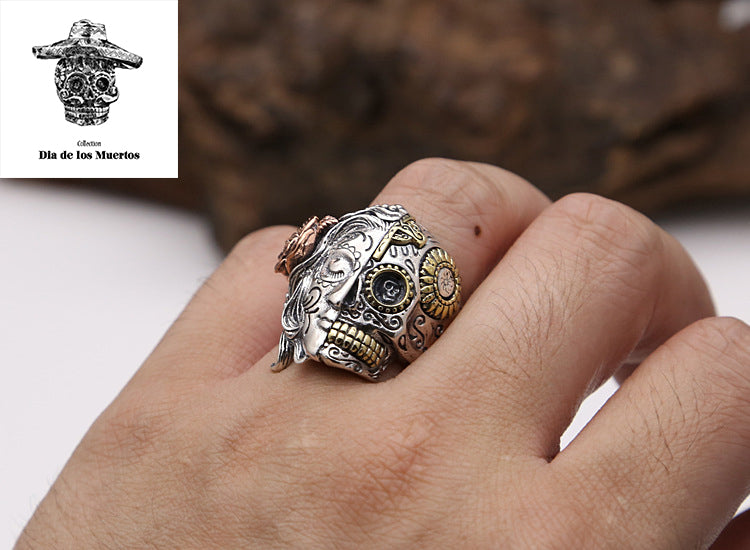 bague dia de los muertos