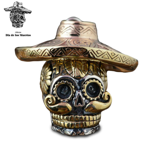 pendentif mexicain dia de los muertos
