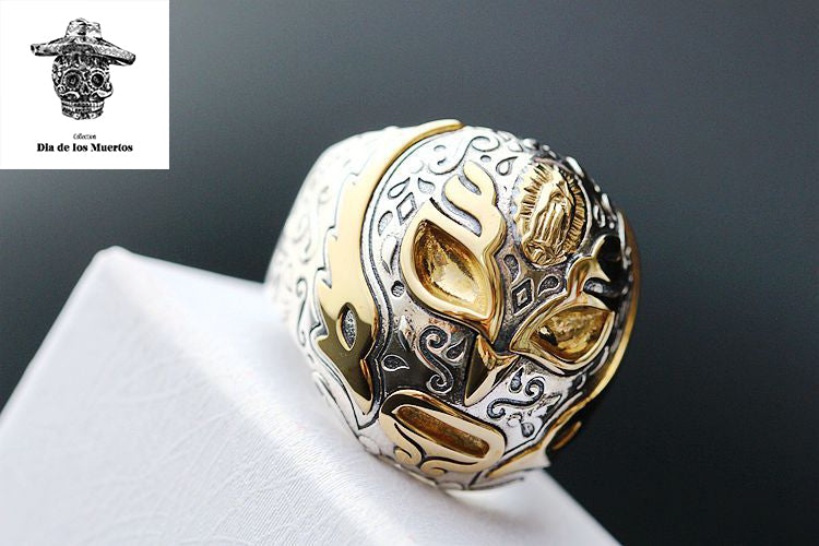 bague lutteur mexicain