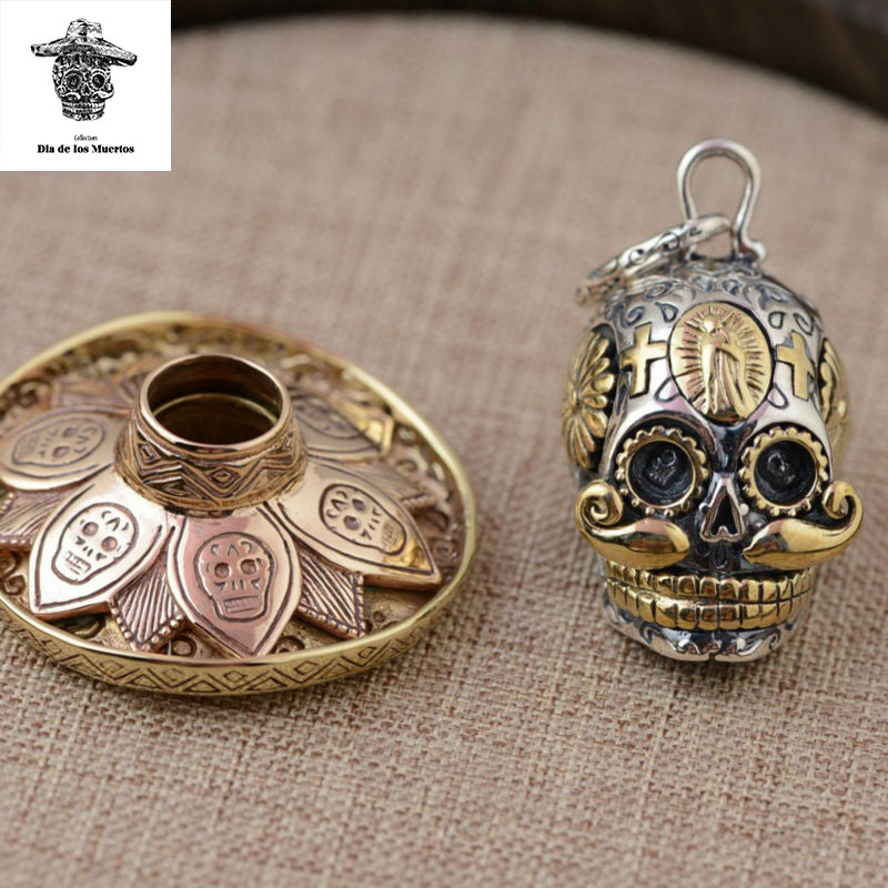 crane et chapeau, bijoux mexicain