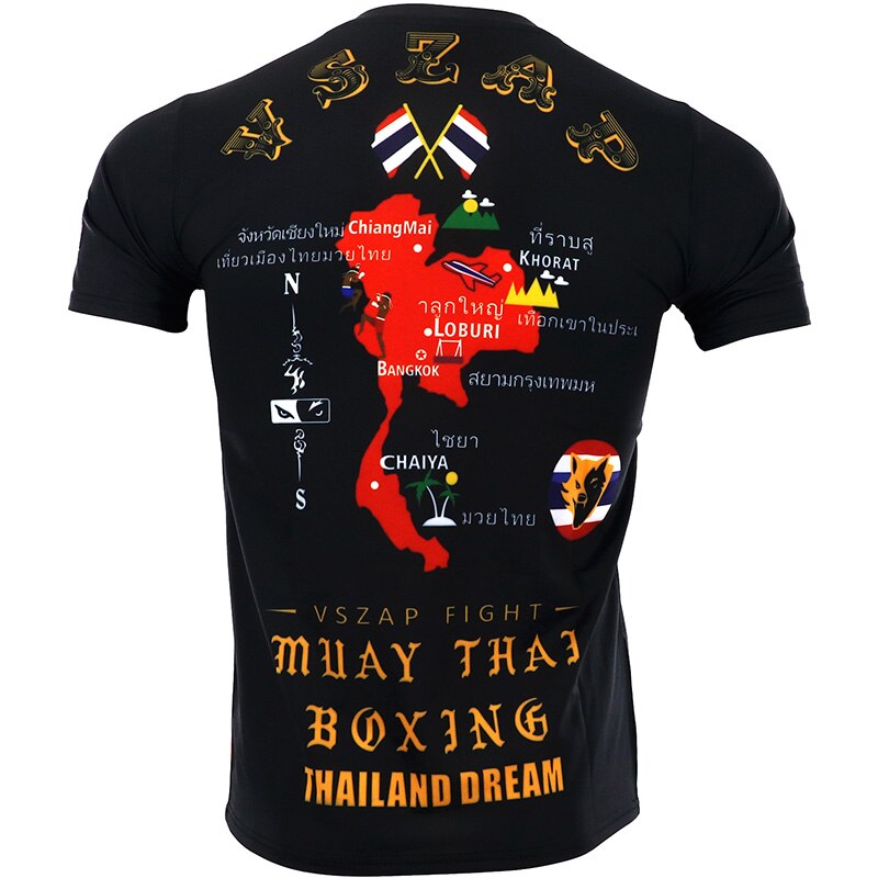 Maillot Boxe Thai / T-Shirt respirant : Le rêve thai