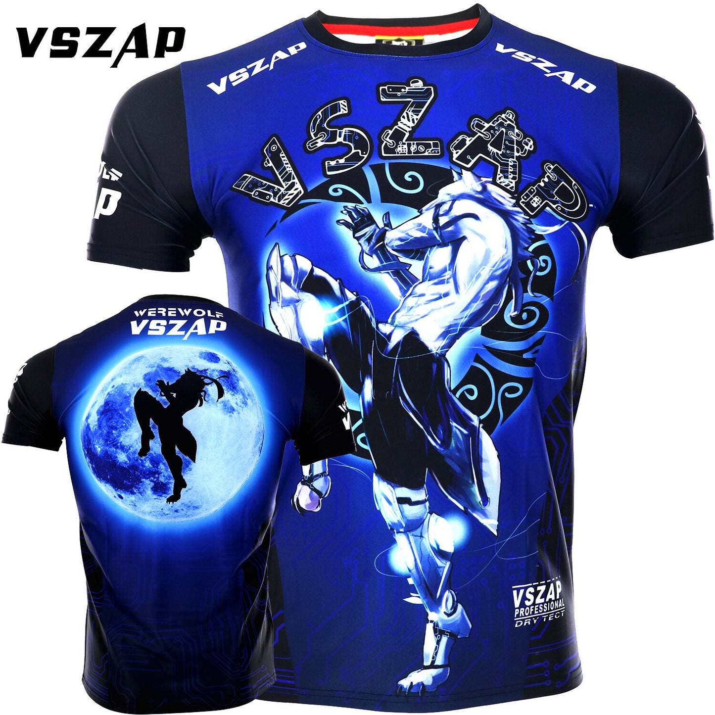 maillot boxe thai loup