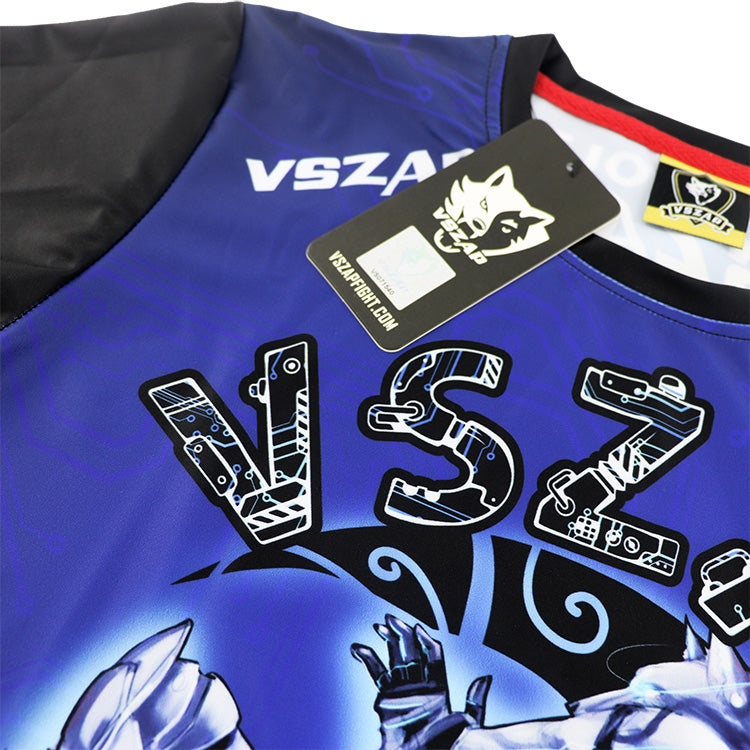 Maillot Boxe Thai / T-Shirt respirant : Le cri des loups