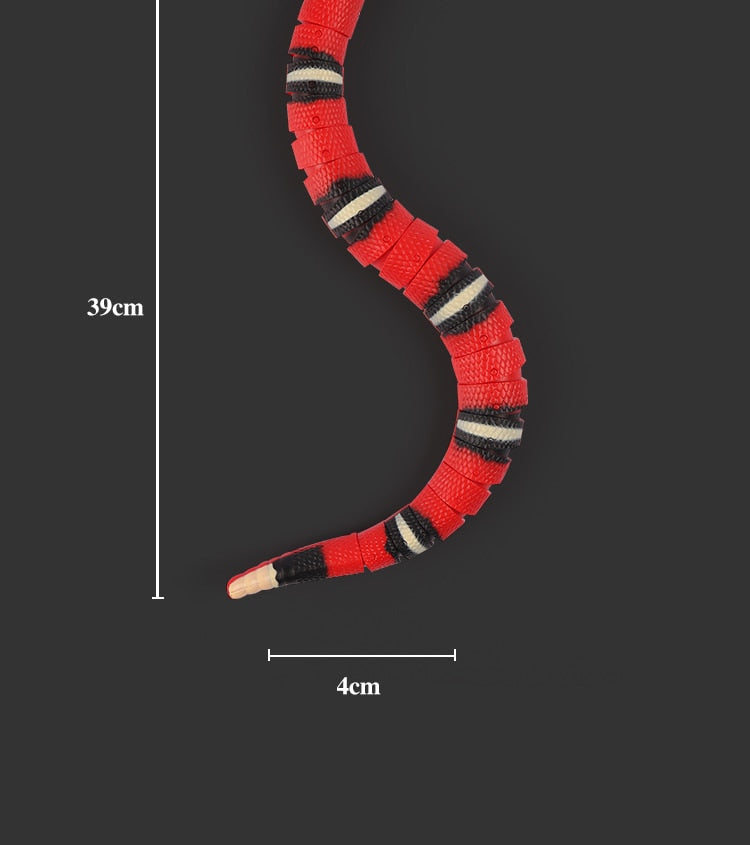 Serpent interactif / jouet pour chat et chien
