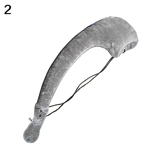 Oreiller gonflable de voyage gris
