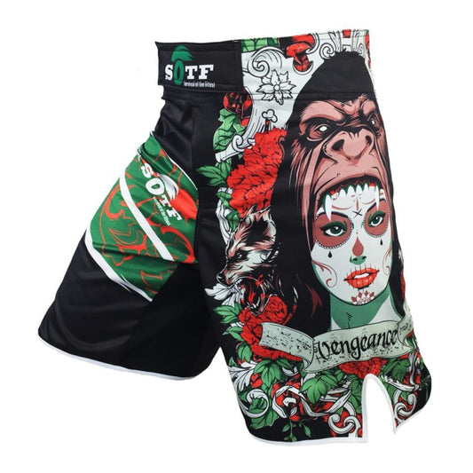 short de mma la catrina
