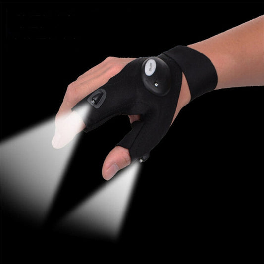 Gants avec lumières LED pas cher