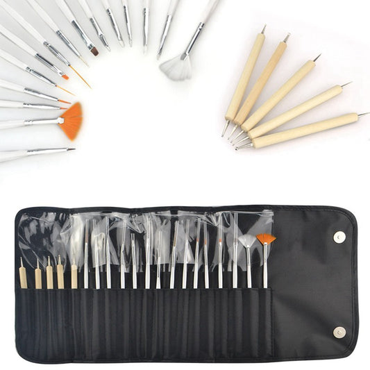kit de manucure brosse