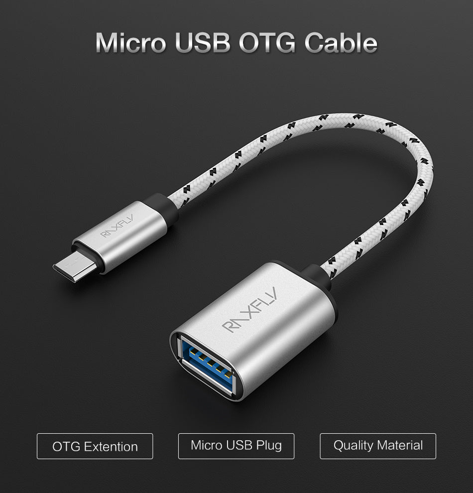 Adaptateur USB pour smartphone ou tablette