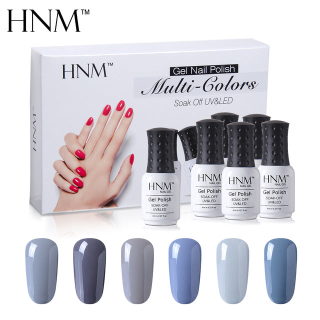 lot vernis semi permanent gris