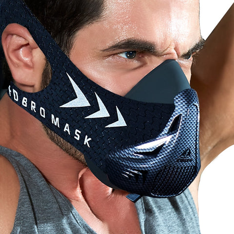 Masque d'entraînement 3.0, masque d'entraînement de gymnastique pour  hommes, masque d'élévation pour cardio, course, endurance et performance  respiratoire