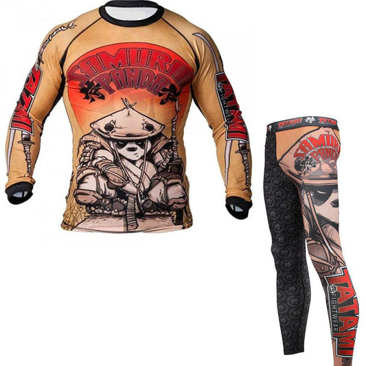 combinaison de sport panda samurai