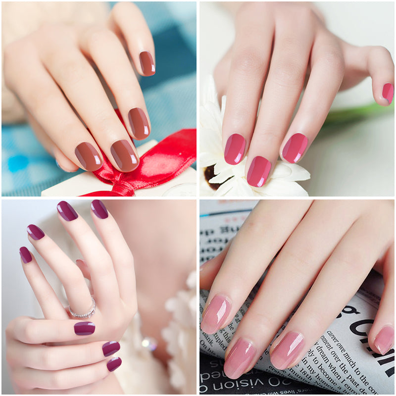 Lot de 6 vernis semi-permanents 8ml ( Gamme )