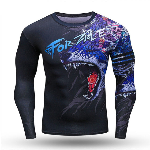 Combinaison de sport loup