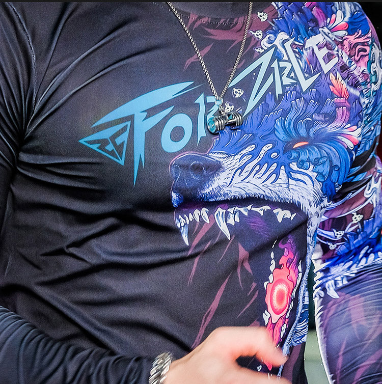 Combinaison de sport loup